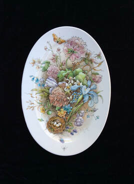 Dutch Master Porcelain Platter